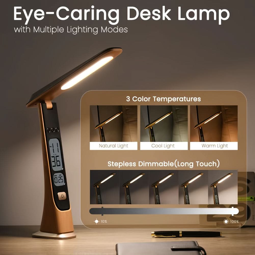 ILLUMINAFLOW – Portable Workspace Lamp for Everyday Lighting Comfort