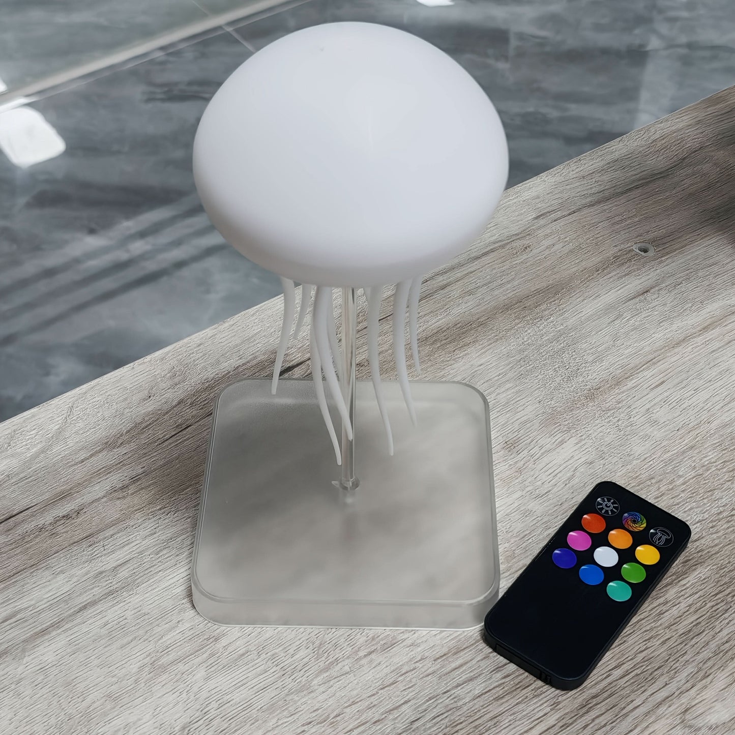 OCEALUME – Dancing Jellyfish Bedside Lamp with Remote Control
