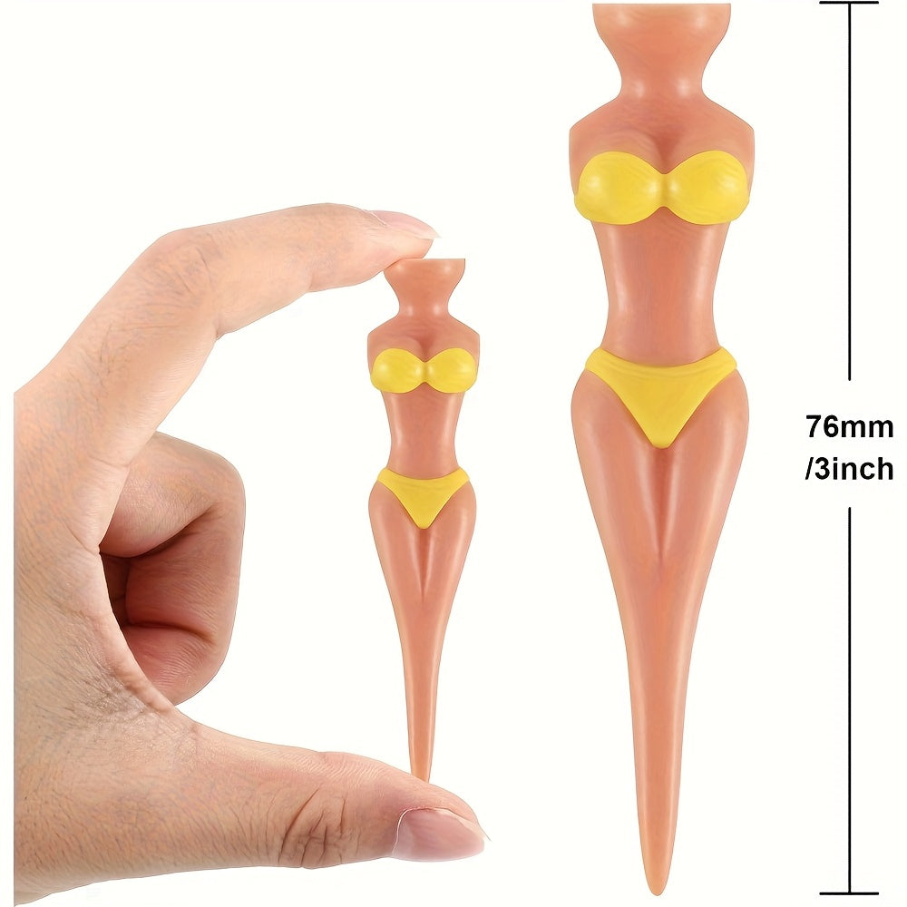 Pinova - Novelty Bikini Golf Tees 5-Pack