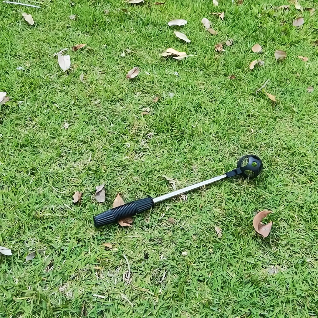 Golfora - Recuperador telescópico de pelotas de golf de acero inoxidable