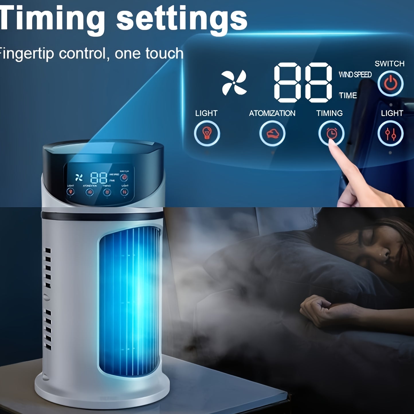 AIRNOVA – Mist Cooling Fan