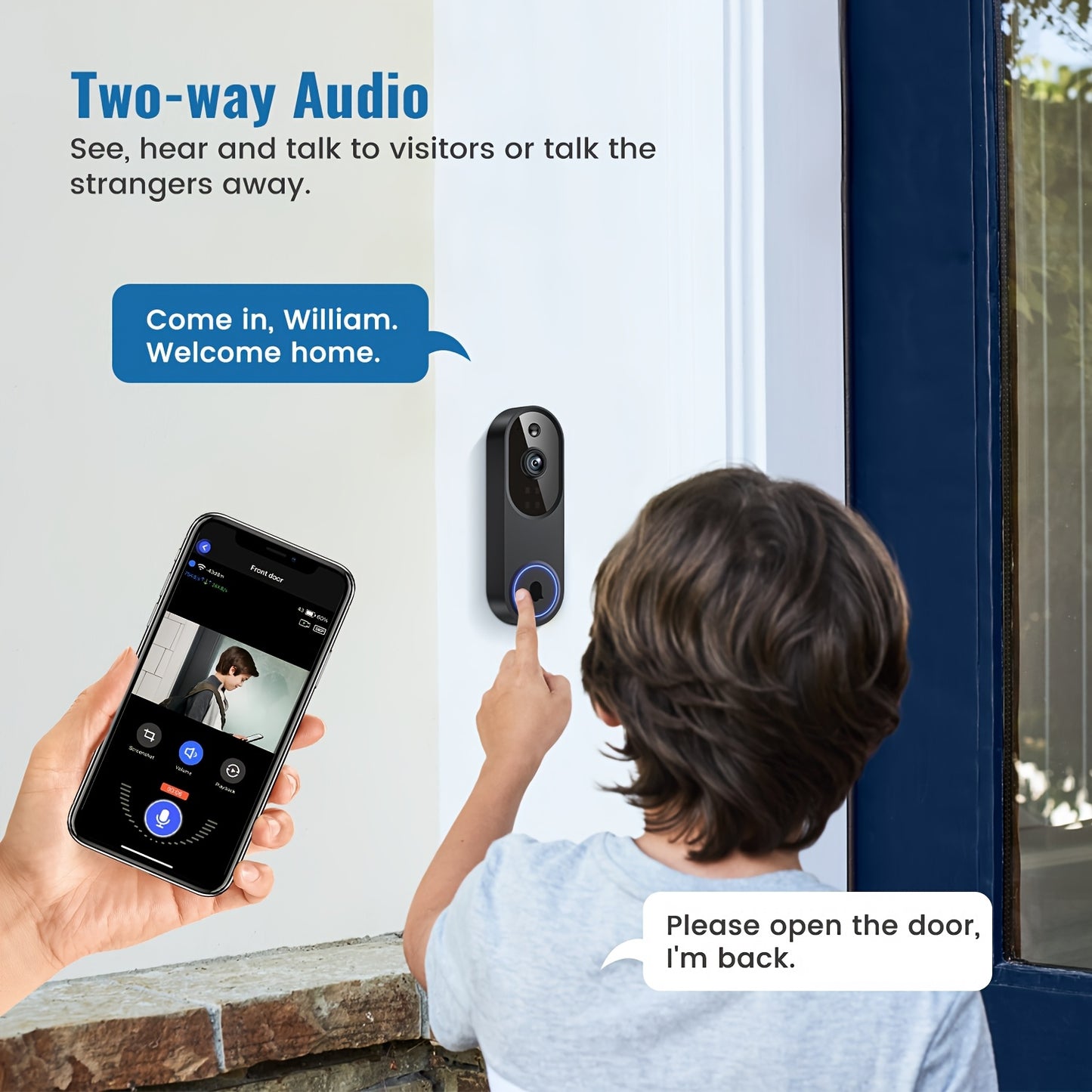 SECURAVIEW – Smart Video Doorbell