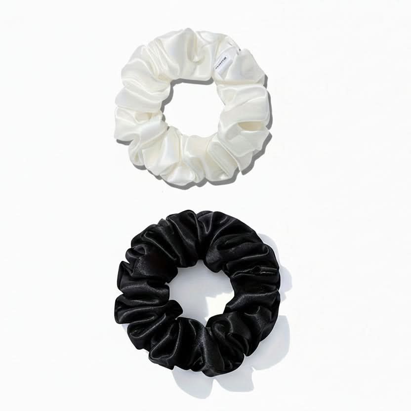 HAIRNOVA – 2-Pack Minimalist Hair Scrunchies