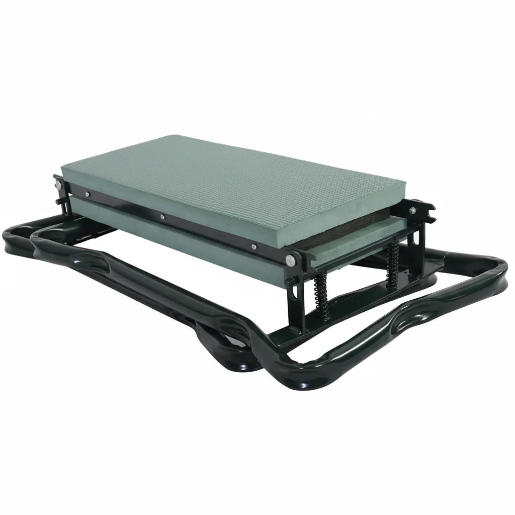 KNEESOFT - Garden seat and knee pad combo with storage bag for comfortable gardening support