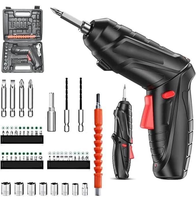FIXMASTER – Elektrischer Schraubendreher-Satz für Heimwerkerreparaturen und Präzisionsarbeiten