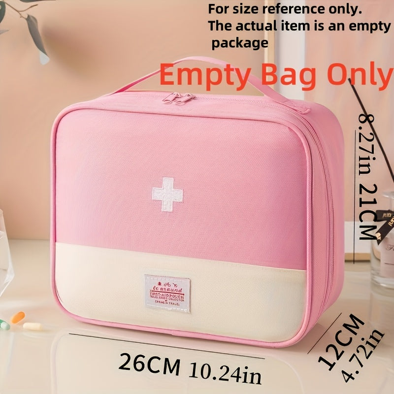AIDMASTER - XL first aid organizer bag for structured medical storage at home or travel