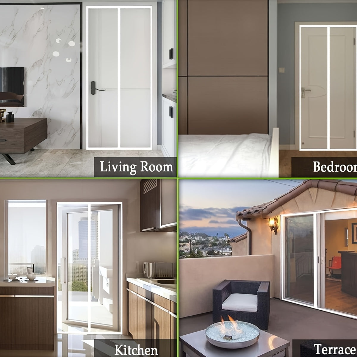 MOSQUILOCK – Magnetic Screen Door Curtain