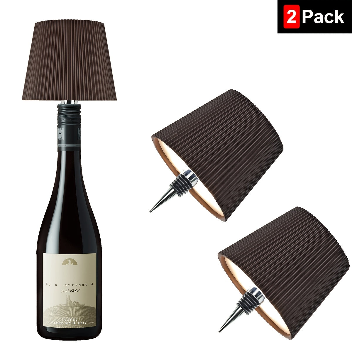 BOTTLEGLOW – Rechargeable Bottle Table Lamp