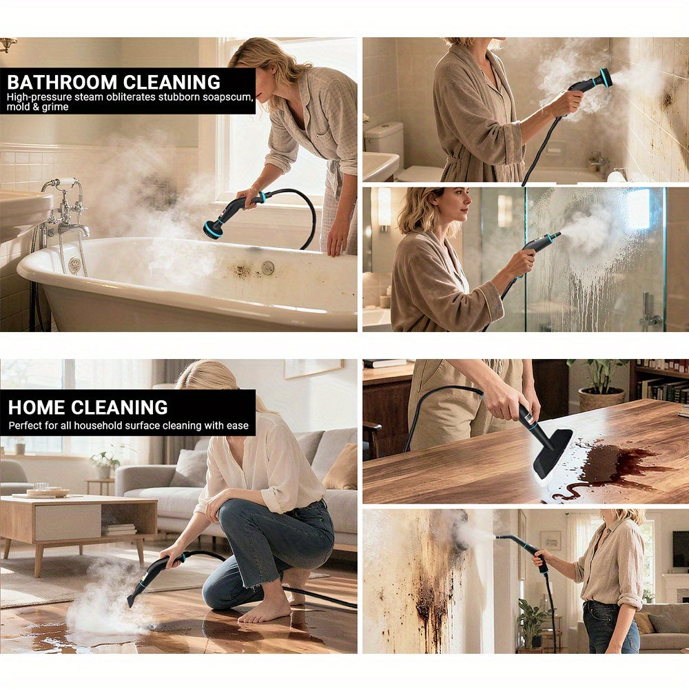 POWERMIST – Pressurized Steam Cleaner for Tough Household Cleaning