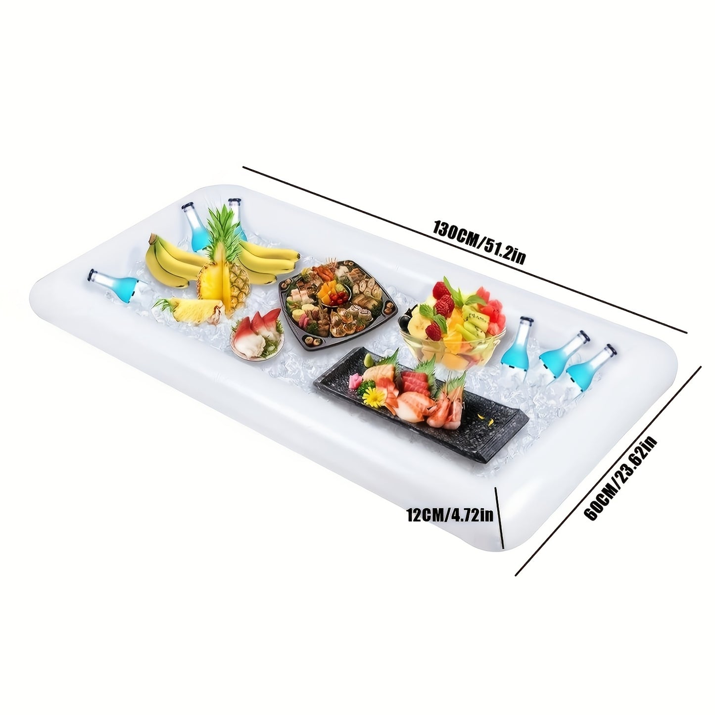 Chillora - Inflatable Ice Trough Party Cooler