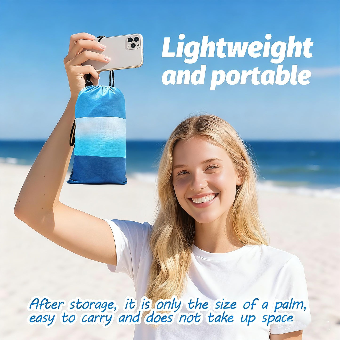 SANDTREK – Large Sand Proof Beach Mat