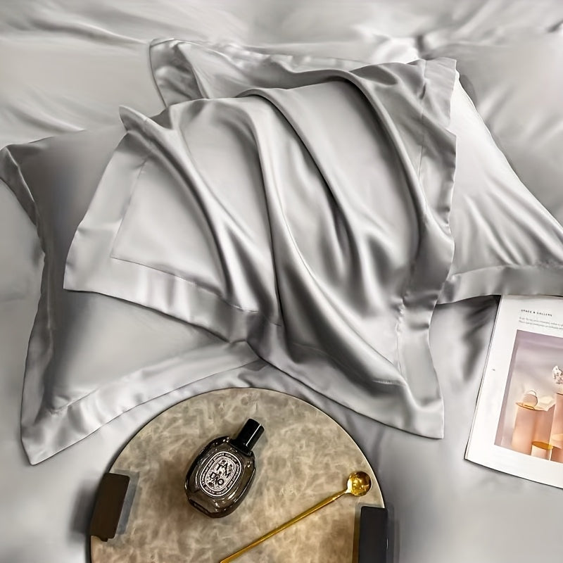SATINORA – 2-Pack Envelope Pillowcases for Smooth Sleep