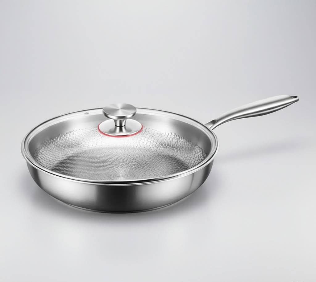 COOKFORGE – Frying Pan – Titanium hammered cooking pan