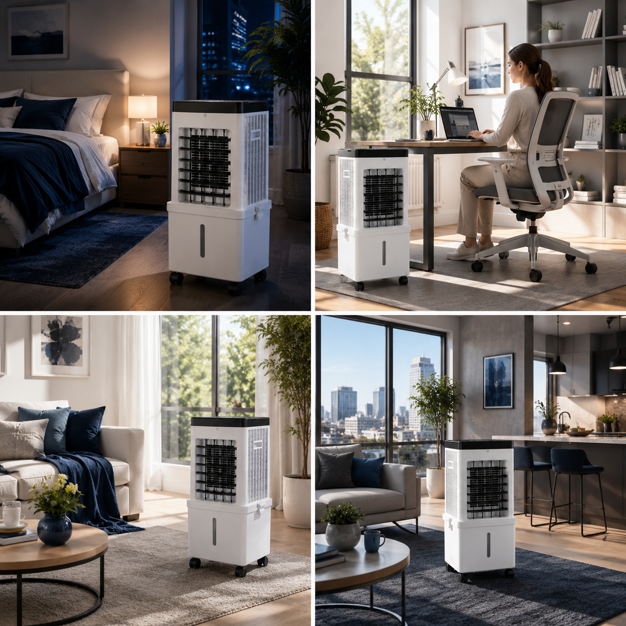 FRESHORA – 3-in-1 Cooling Solution for Modern Living Spaces
