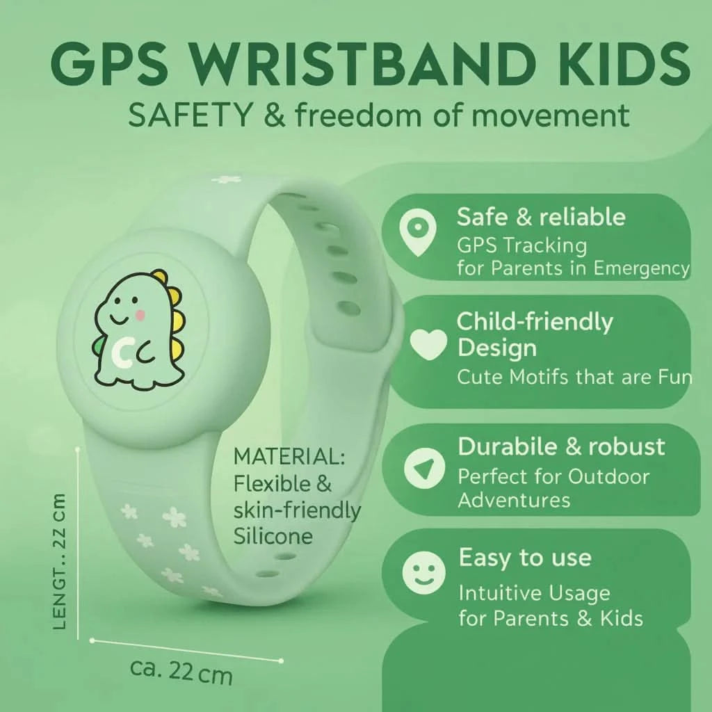 BUDDYSENSE - Kids GPS Wristband