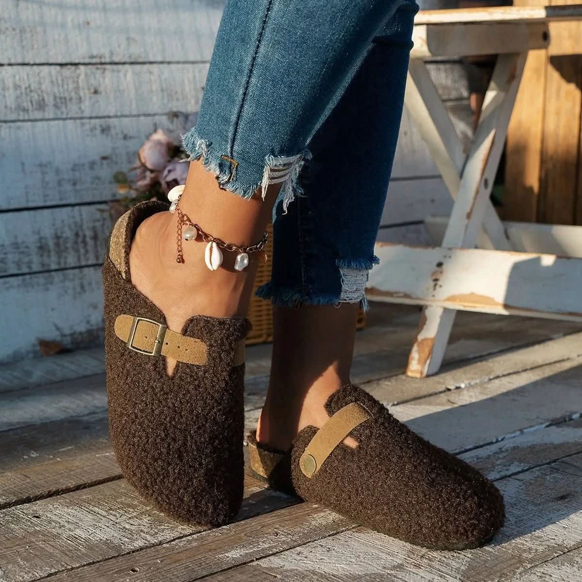 HEATWOOL – Cozy Wool Mule Slippers