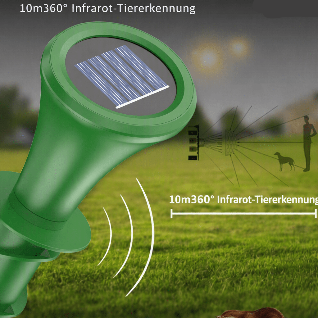 SOLARVIBEX – Mole Repellent Stake