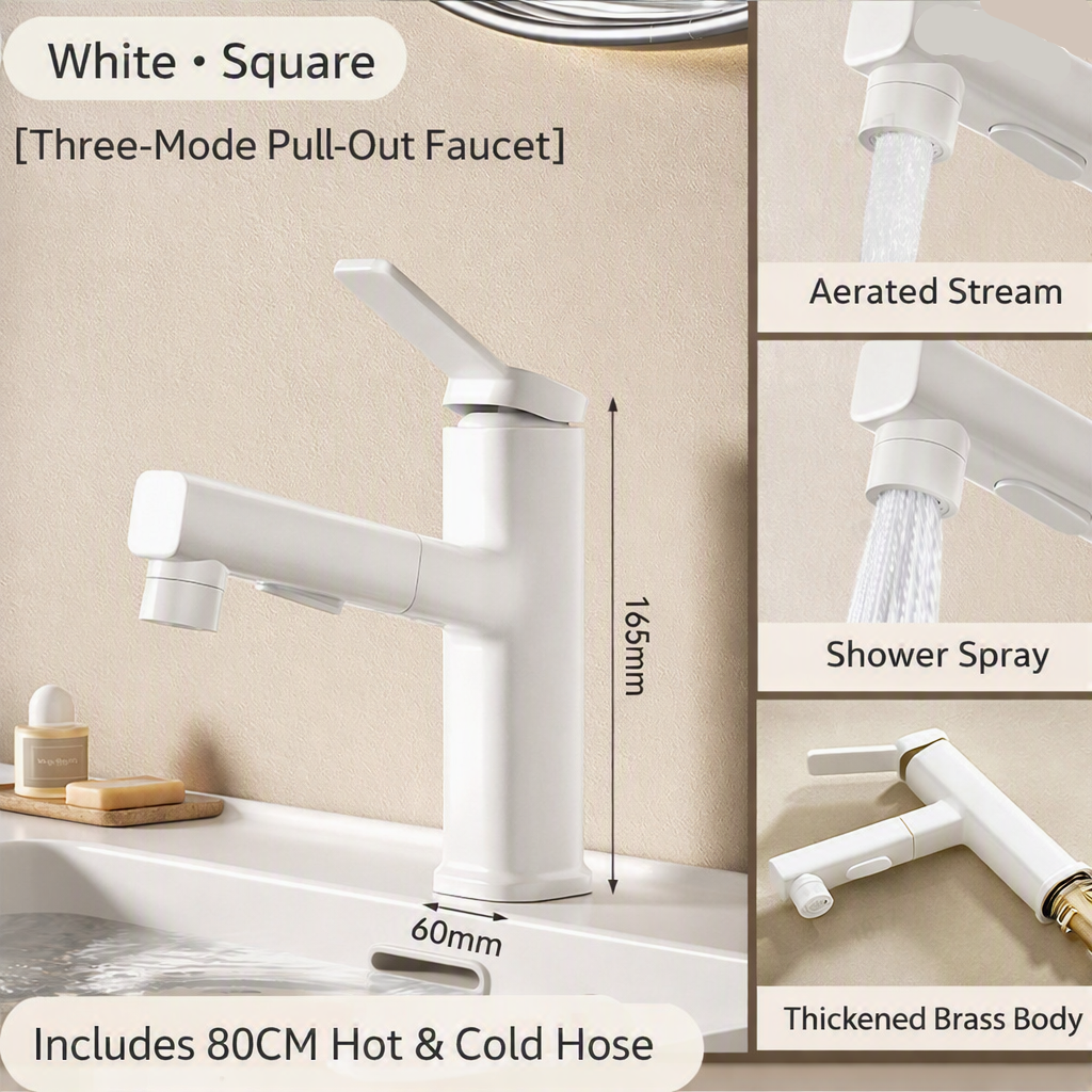 FLEXORA - Pull-Out Three-Mode Sink Faucet