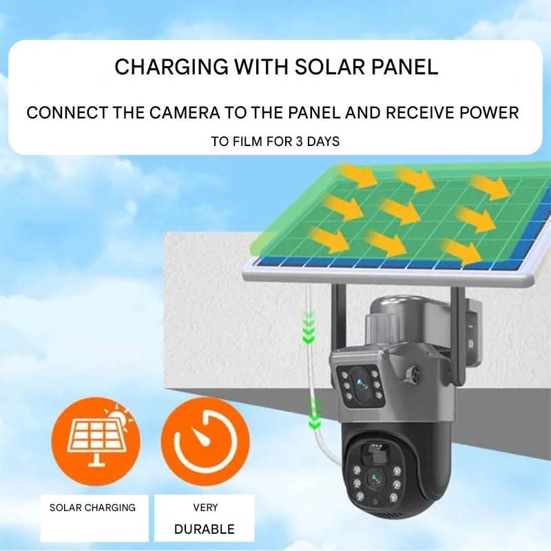 SKYSENTINEL – Wireless Solar Security Camera System
