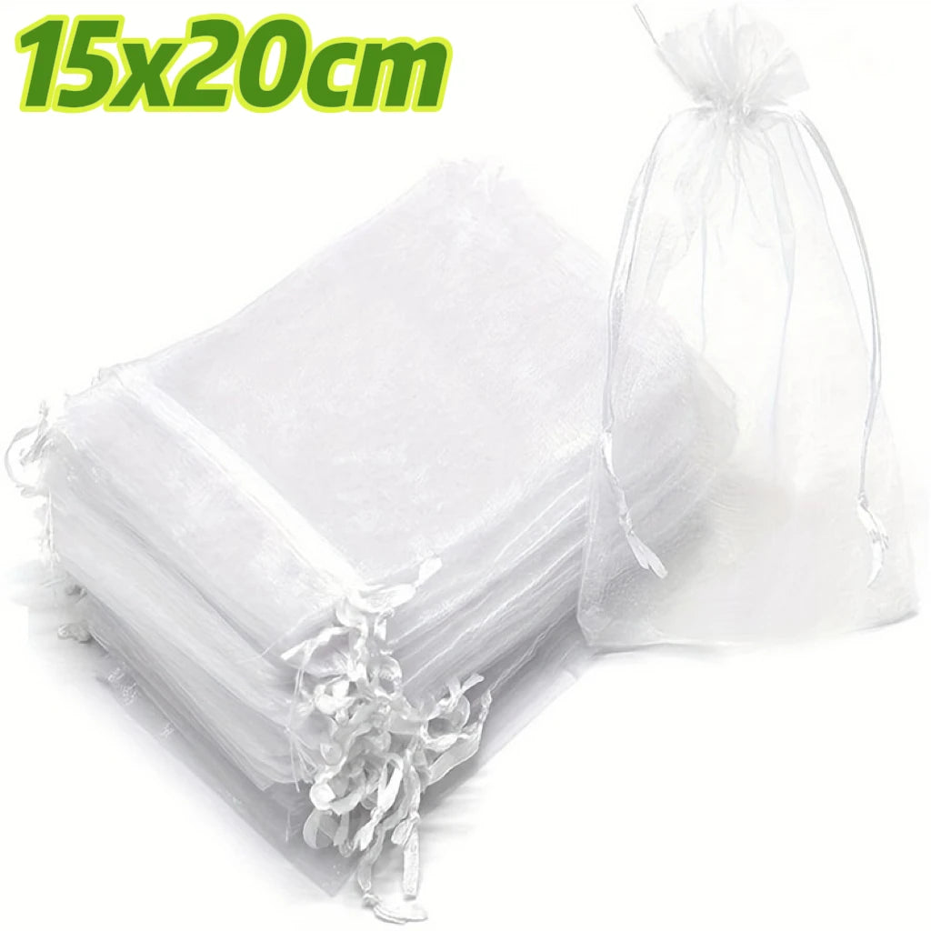 EcoGardener - 200Pcs Reusable Garden Netting Bags for Fruit Tree Protection 11
