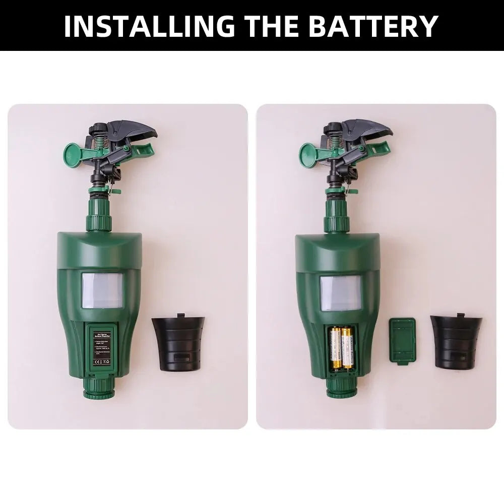 EcoGuard Motion Activated Sprinkler - Jet Spray Animal Deterrent for Pest Control 4