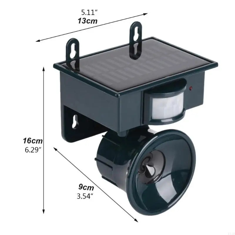 EcoGuard Ultrasonic Bird Repeller - Solar Powered Bird Deterrent for Garden Protection 5