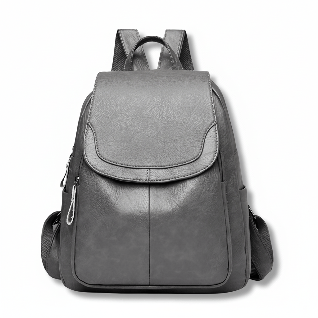 Elegant Anti-Theft Leather Backpack for Women - Stylish, Organized & Secure 10