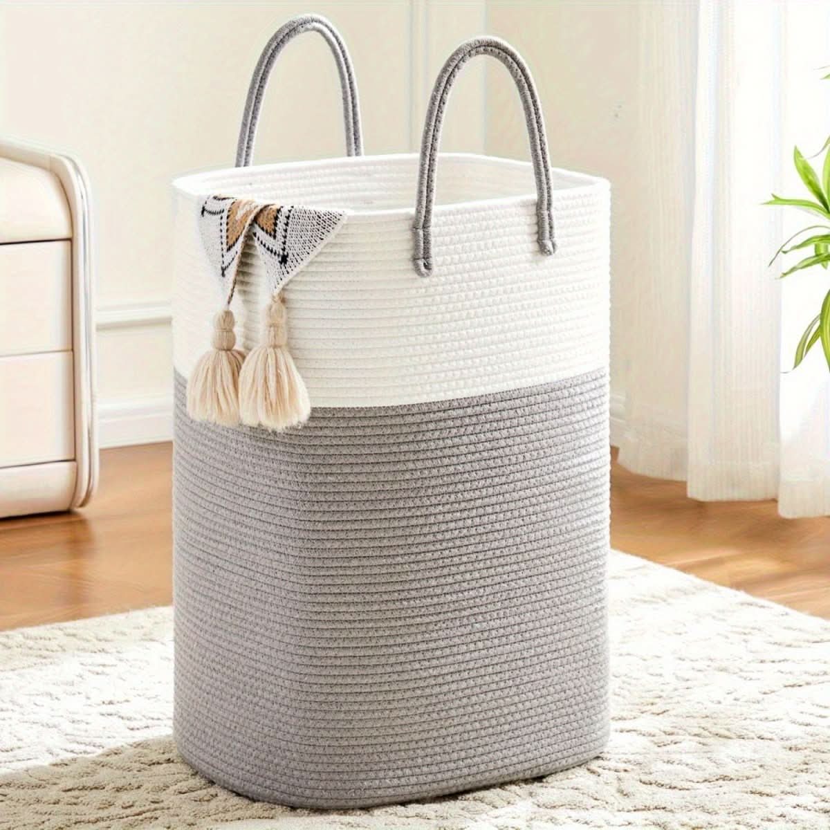 CLEANOVA – Laundry Basket – Portable home storage basket