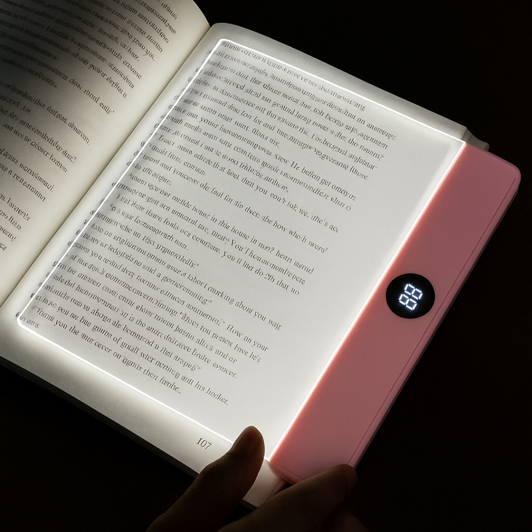 GLOWFLOW – LED Reading Light with Flexible Arm for Bed Comfort