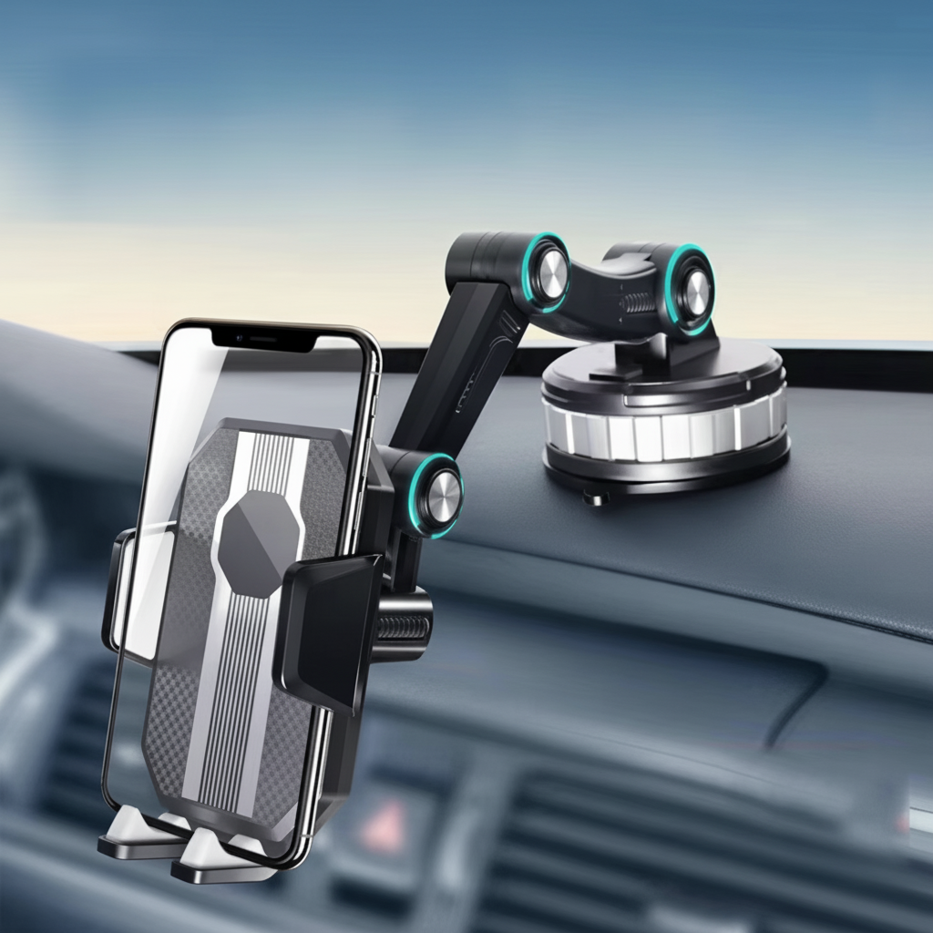 HOLDNEST – Universal Smartphone Mount for Dashboard & Windshield Use