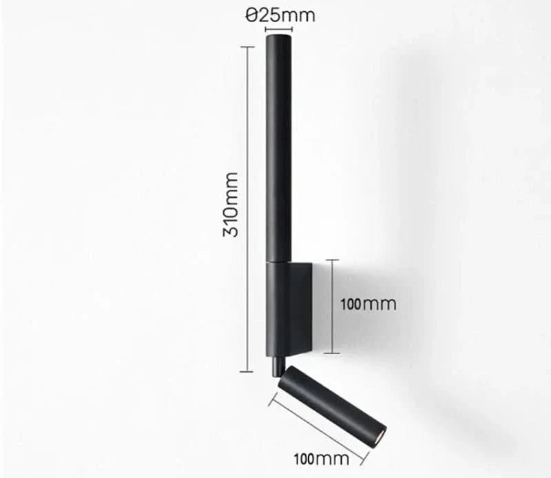ZENLUM - Minimalist LED Wall Light - Calming Energy Efficient Wall Sconces for Home