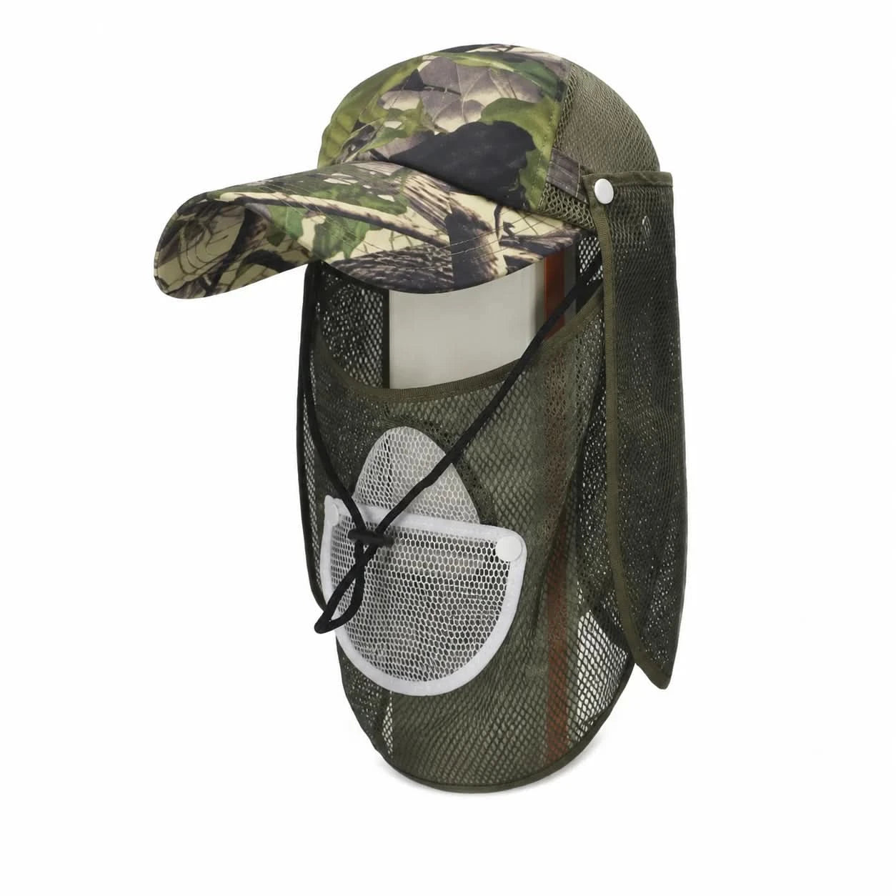 Outdoor Explorer - Breathable UV Protection Hat with Detachable Mask for Sun Protection 7