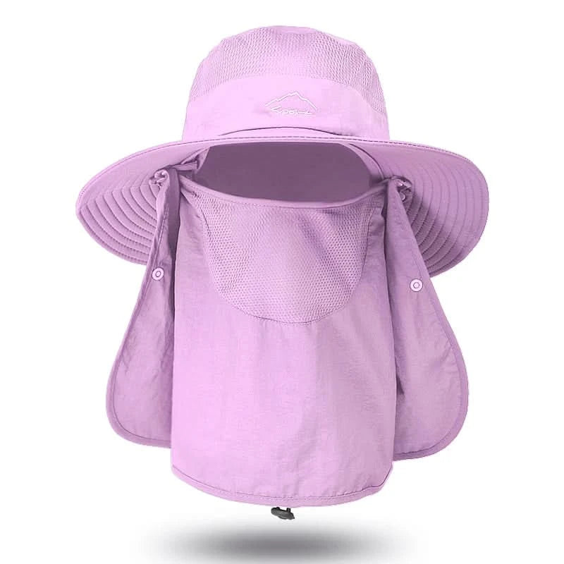 Quick Drying Breathable Fishing Hat for Men & Women - Protective Face Mask, Ideal for Outdoor Activities 14