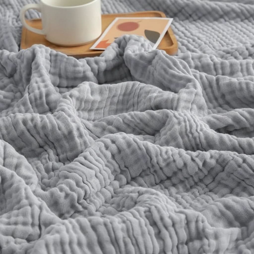 DREAMFLOW – Airy Everyday Blanket for Cozy Home Relaxation