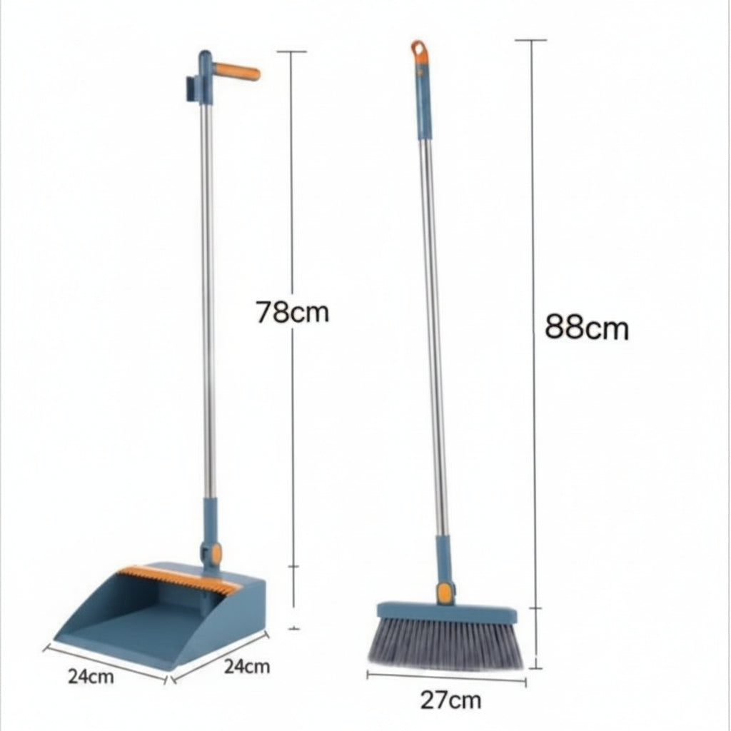 SWEEPMATE – Long Handle Broom Set