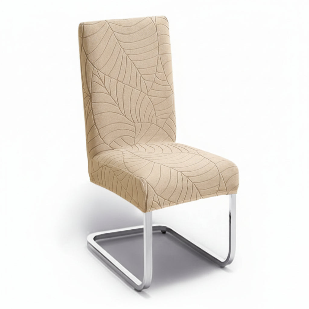 FROSTFIT - Modern stretch polar fleece chair covers for soft, protective seating upgrade