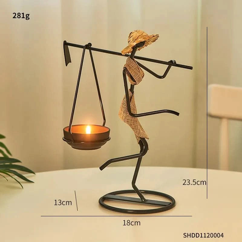FEMMORA – Woman-Shaped Candle Holder for Sculptural Decor