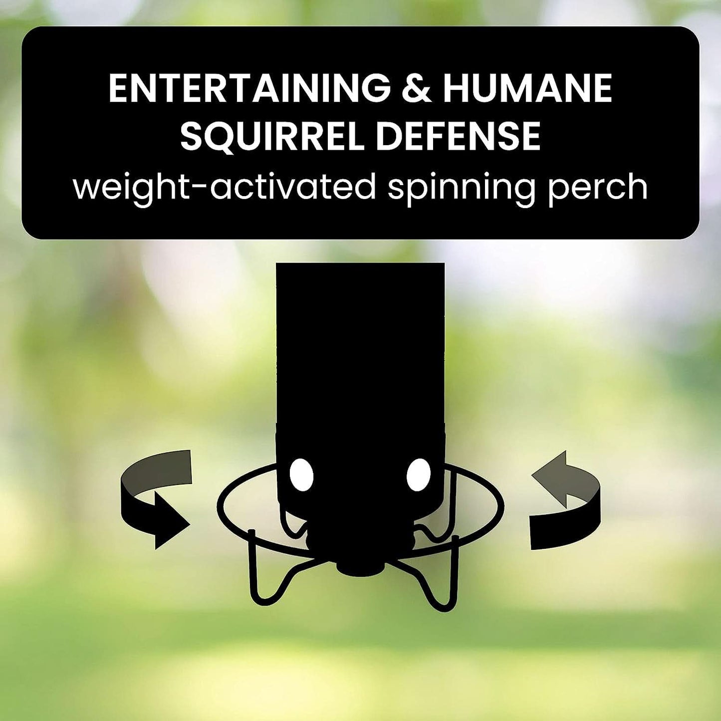 FEEDSAFE – Squirrel Proof Backyard Bird Feeder Station