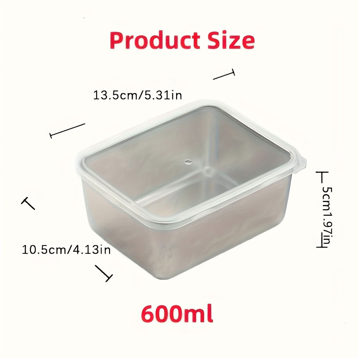 PREPNEST - Stackable stainless steel containers for organized meal storage