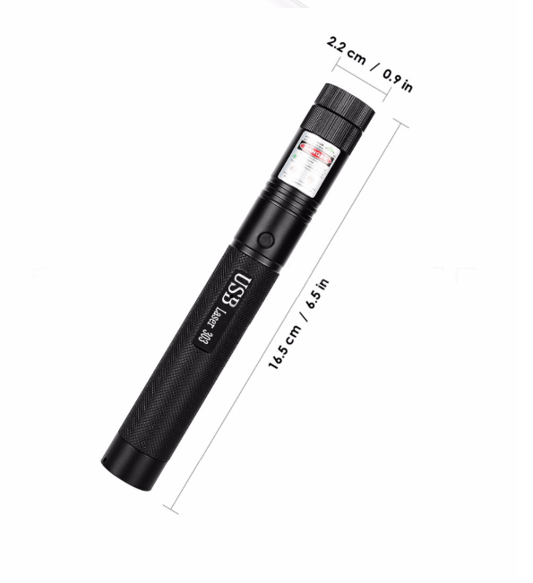 VISIONBEAM - High-power green laser pointer with adjustable focus and long-range visibility
