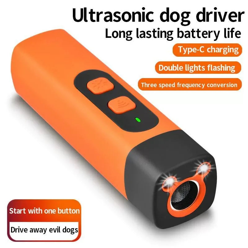 BARKFLOW – Rechargeable Ultrasonic Bark Control Trainer for Dogs