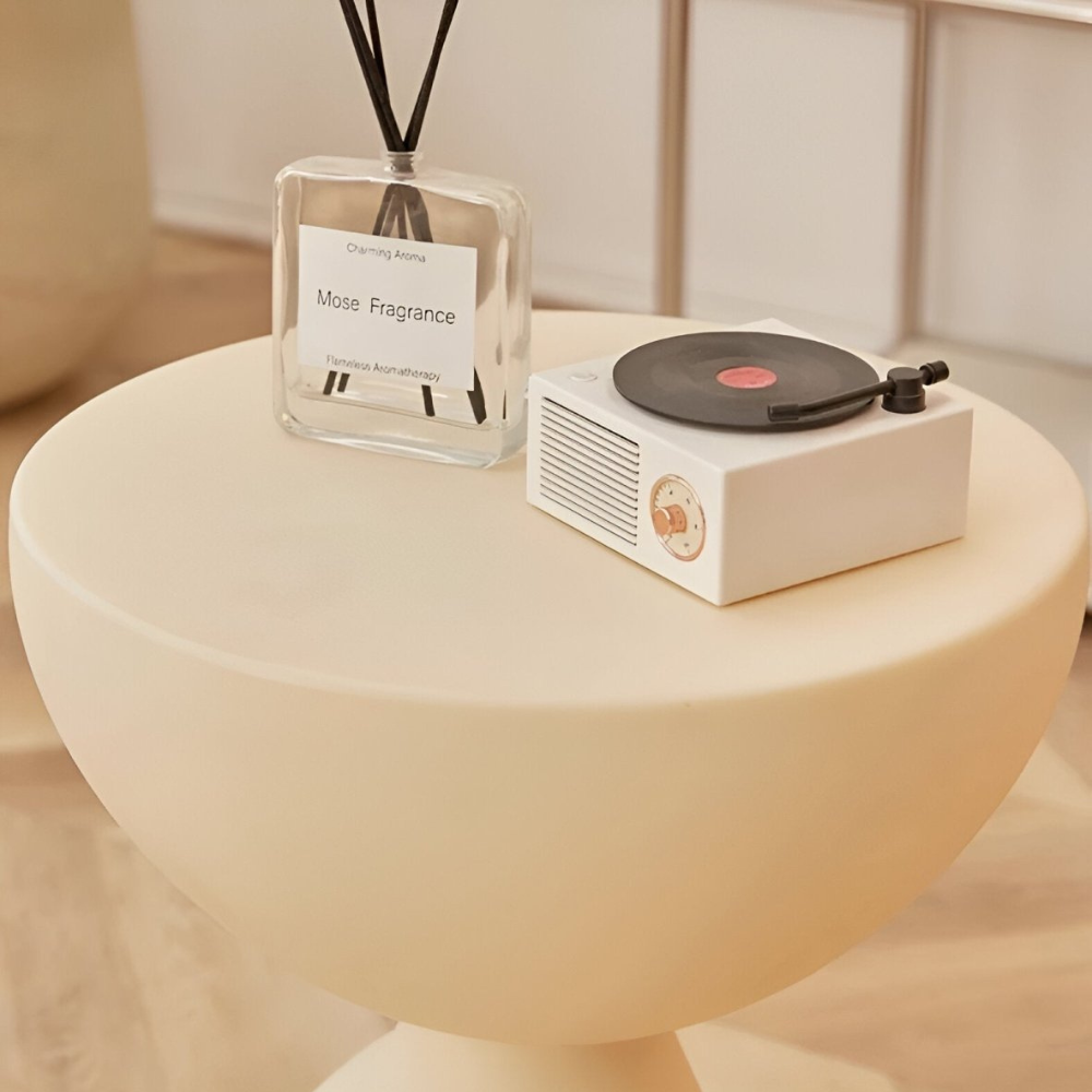 LUMINO TABLE – Mesa de centro redonda elegante para sala de estar