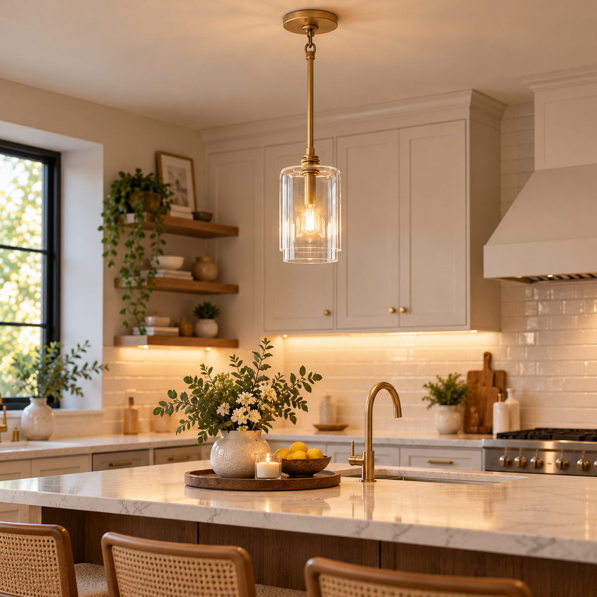 CLARILUMA – Clear Pendant Lamp for Refined Interior Ambience