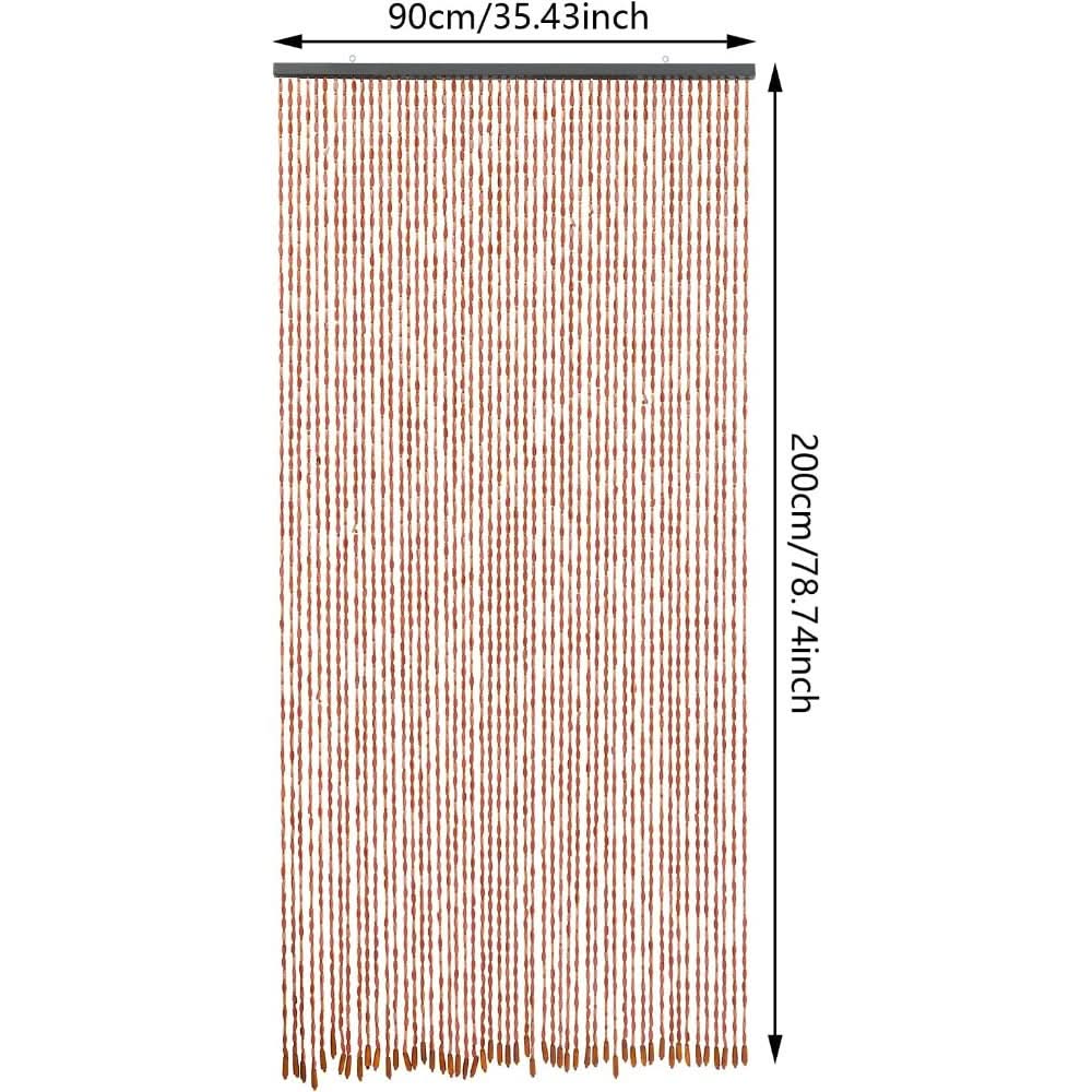 DIVIDEFLOW – Decorative Privacy Curtain for Doorways & Open Spaces