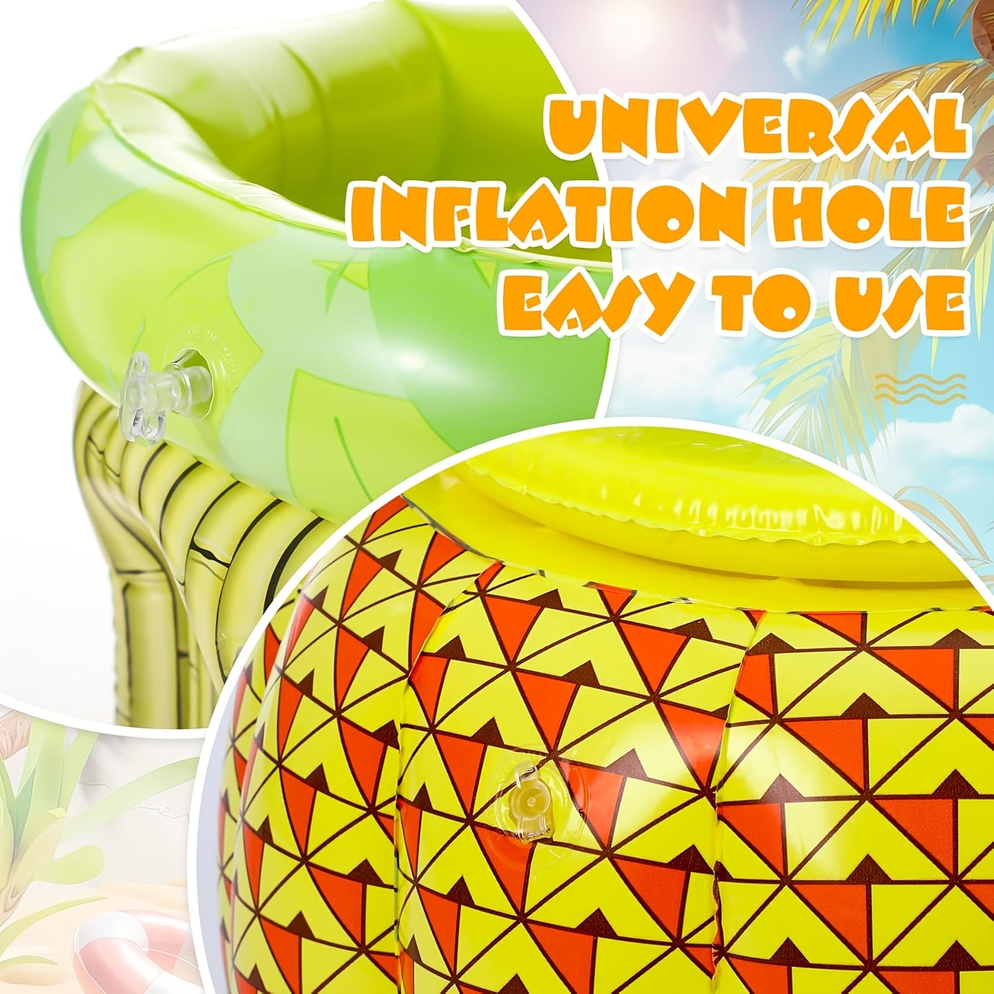 Tropivana - Inflatable Tropical Drink Cooler Set