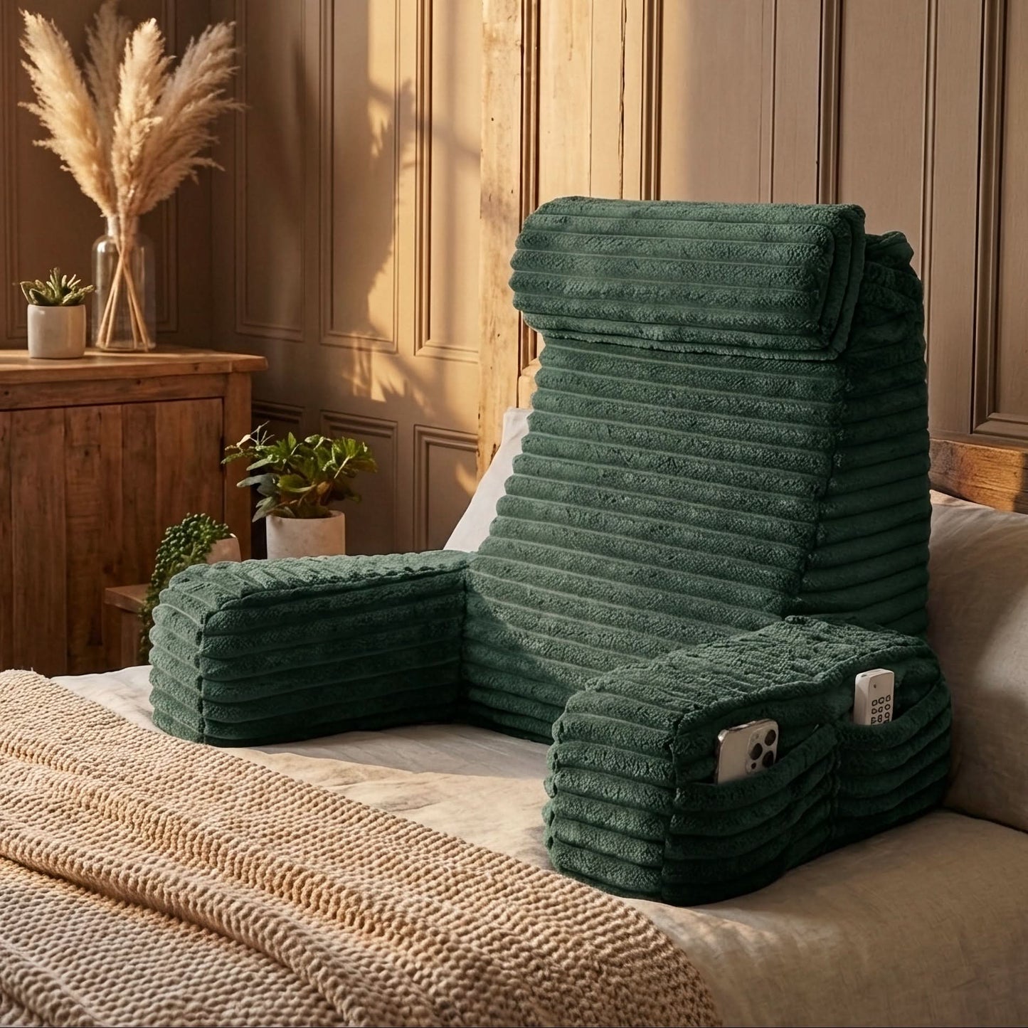 RESTLUX – Adjustable Backrest Pillow Chair