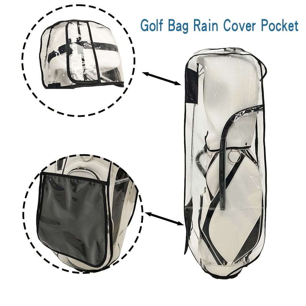 RAINGUARD – Transparent Golf Bag Rain Cover
