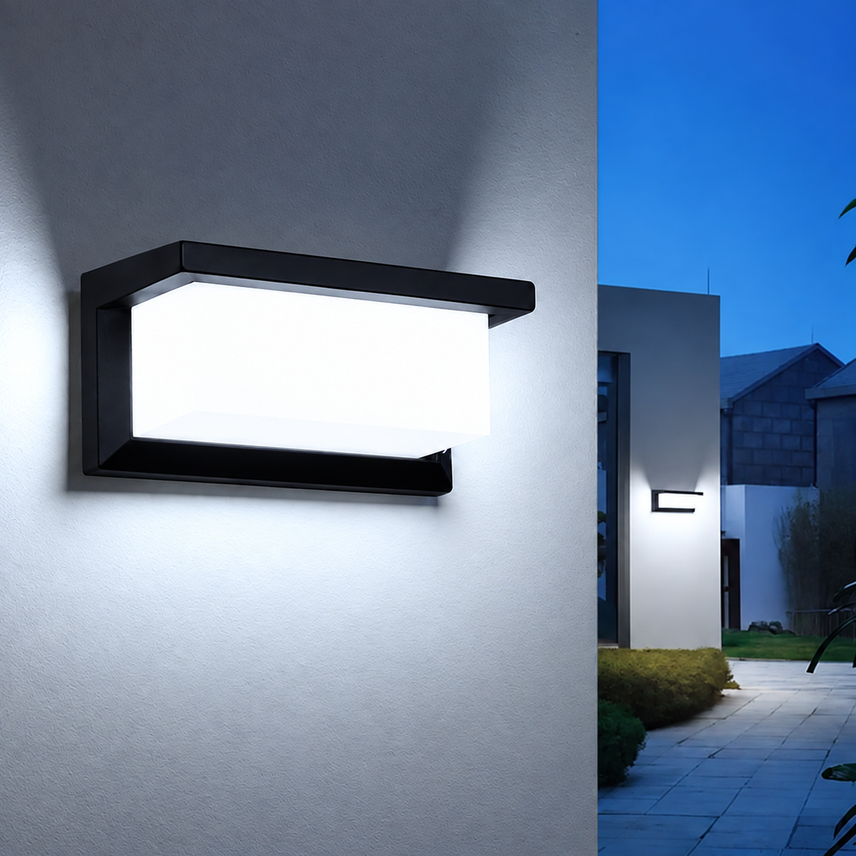 PORCHBEAM – Motion Sensor Wall Light for Weather-Ready Entryways