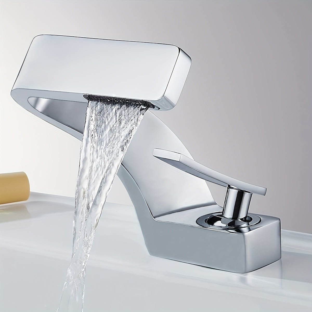 CASCADELUX - Modern Waterfall Bathroom Faucet