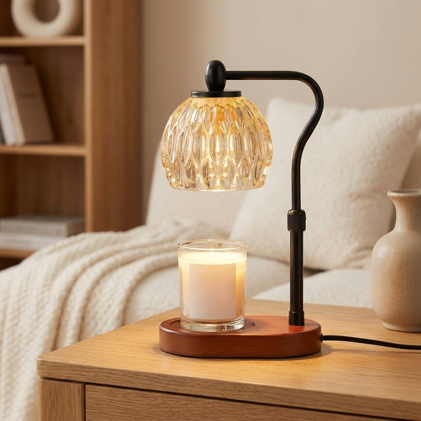 EMBERLIFT – Adjustable Candle Warmer Lamp for Cozy Ambiance